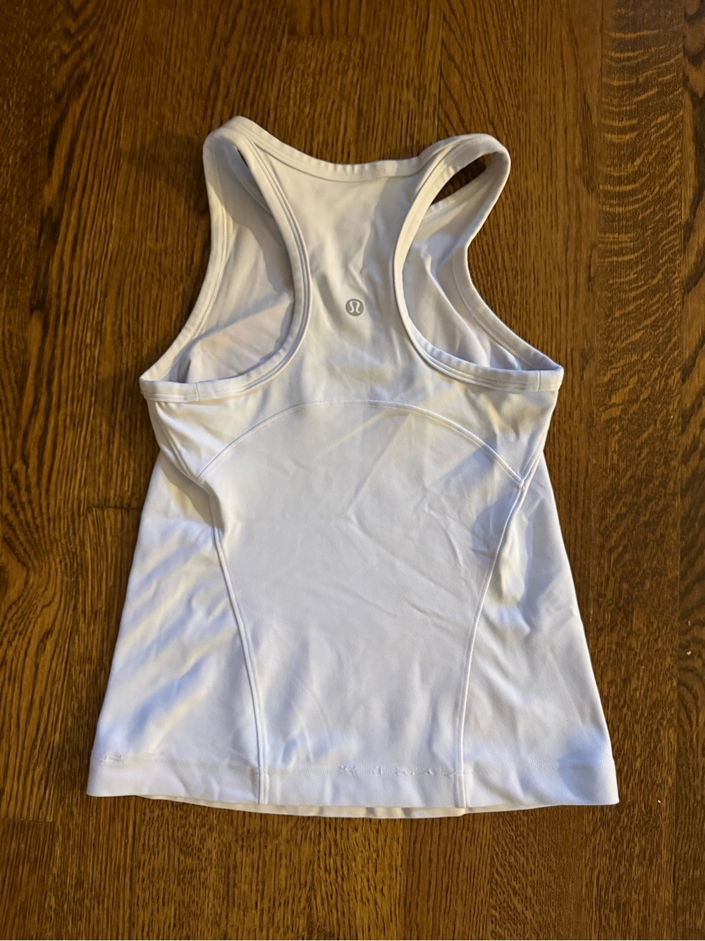 lululemon athletica White Racerback Performance Tank